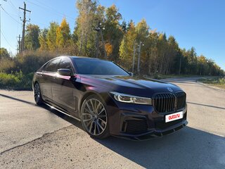 2019 BMW 7 серии 730d xDrive VI (G11/G12) Рестайлинг, фиолетовый, 6600000 рублей, вид 1