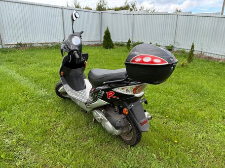 2008 Atlant 50cc, чёрный, 30000 рублей, вид 2