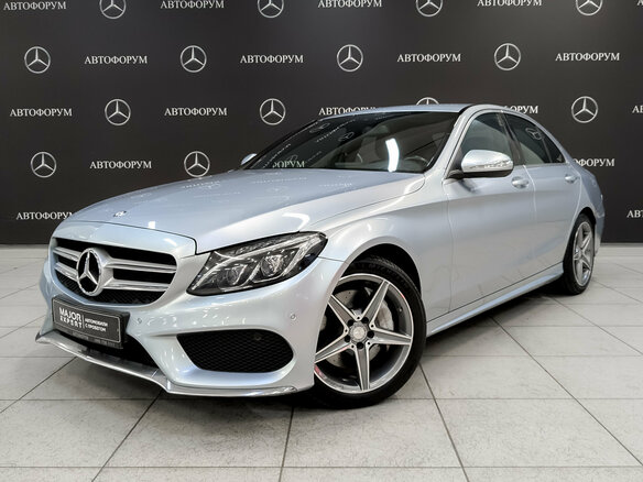 2014 Mercedes-Benz C-Класс 250 IV (W205), серебристый, 2350000 рублей