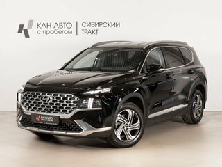 2022 Hyundai Santa Fe IV Рестайлинг, чёрный, 3652400 рублей, вид 1