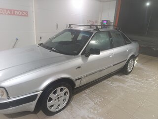 1992 Audi 80 V (B4), серебристый, 140000 рублей, вид 3