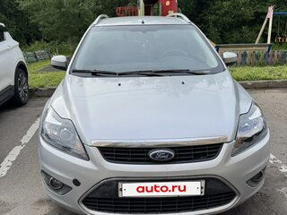 2008 Ford Focus II Рестайлинг, серебристый, 535000 рублей, вид 1
