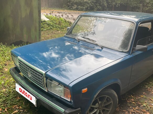2008 Lada (ВАЗ) 2107, синий, 110000 рублей