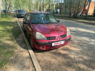2003 Renault Symbol I Рестайлинг, красный, 100000 рублей, вид 2