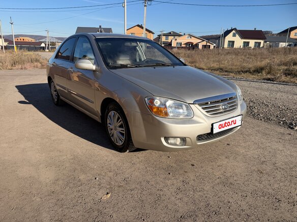 2007 Kia Cerato I, золотистый, 400000 рублей - вид 6