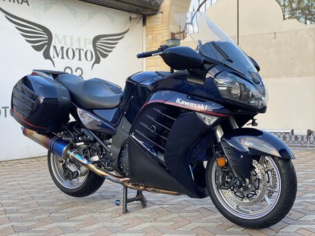 2010 Kawasaki GTR 1400 (Concours 14), синий, 880000 рублей, вид 1
