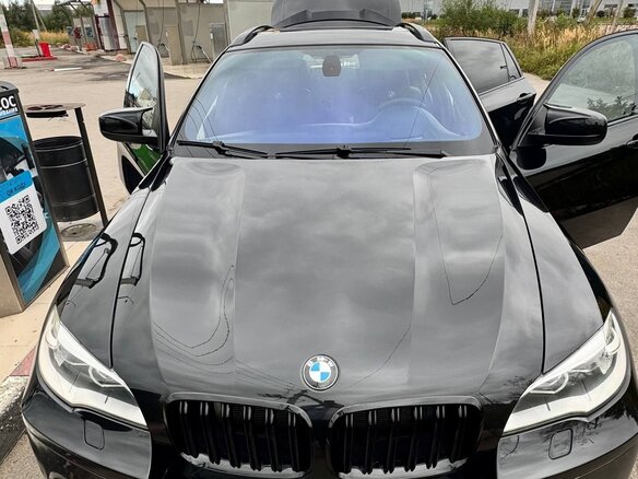 2008 BMW X6 50i 6-speed I (E71), чёрный - вид 1