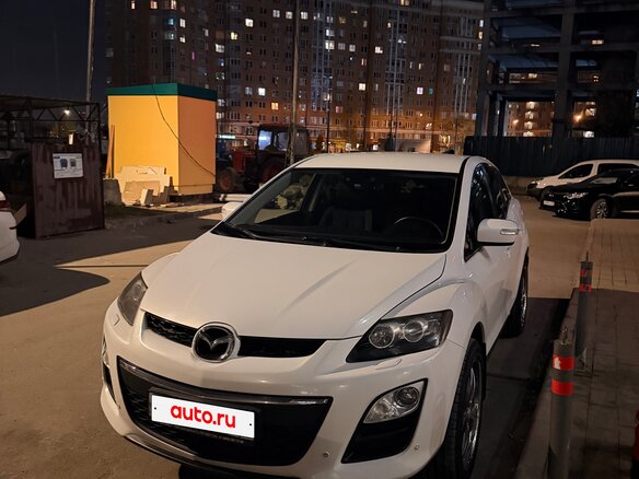 2011 Mazda CX-7 I Рестайлинг, белый, 830000 рублей - вид 2