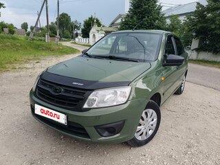 2015 Lada (ВАЗ) Granta I, зелёный, 420000 рублей, вид 3