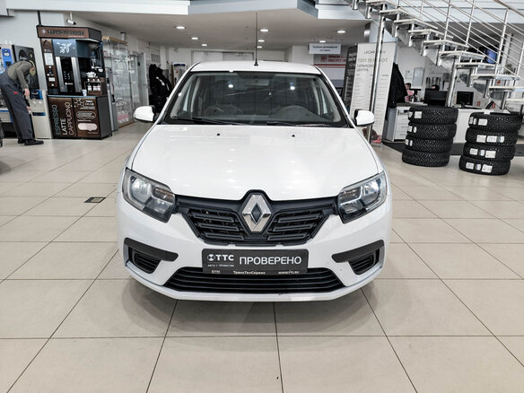2020 Renault Logan II Рестайлинг, белый, 699000 рублей - вид 1