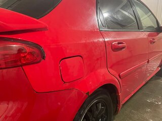 2008 Chevrolet Lacetti I, красный, 159000 рублей, вид 5