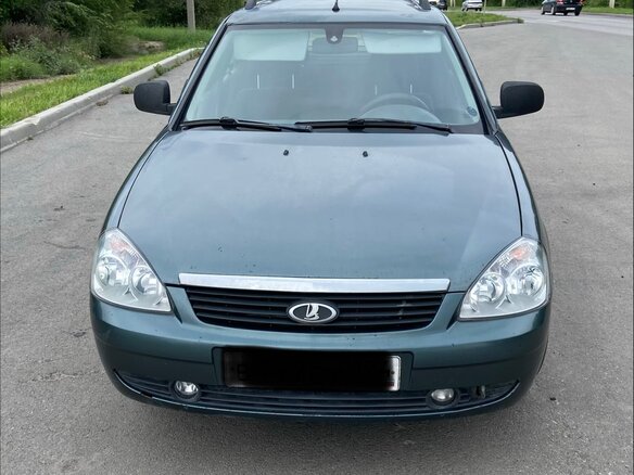 2010 Lada (ВАЗ) Priora I, зелёный, 200000 рублей - вид 1