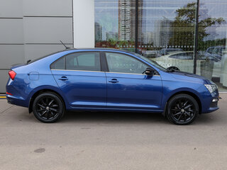 2020 Skoda Rapid II, синий, 1598000 рублей, вид 4