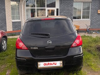 2008 Nissan Tiida I, чёрный, 321000 рублей, вид 4