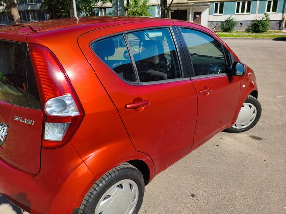 2009 Suzuki Splash I, оранжевый, 335000 рублей - вид 3