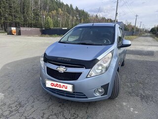 2012 Chevrolet Spark III, голубой, 620000 рублей, вид 2