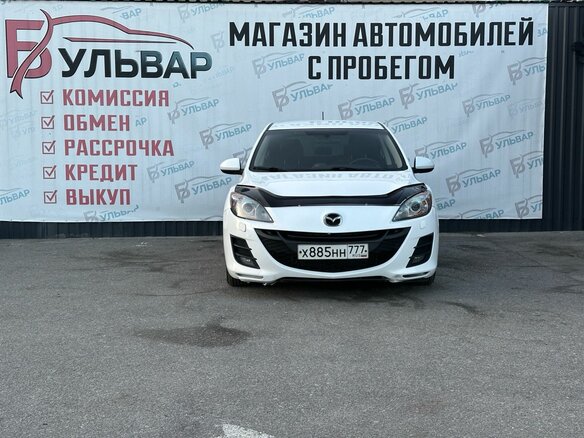 2010 Mazda 3 II (BL), белый, 735000 рублей - вид 1