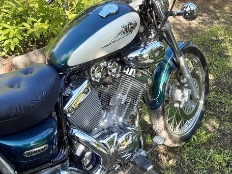 2003 Yamaha XV535 Virago, зелёный, 350000 рублей, вид 4