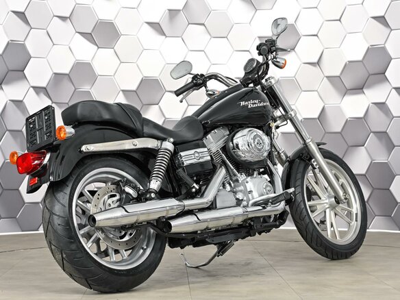 2006 Harley-Davidson Dyna Super Glide, чёрный, 699000 рублей - вид 6