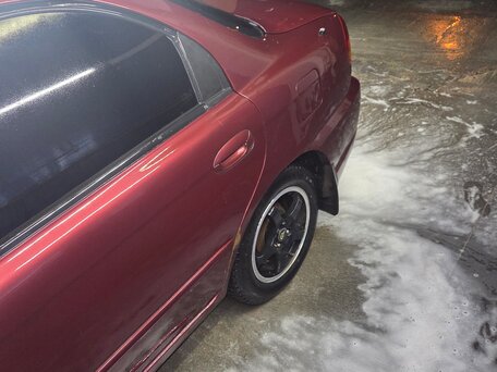 2007 Kia Spectra I Рестайлинг 2, красный, 160000 рублей, вид 4