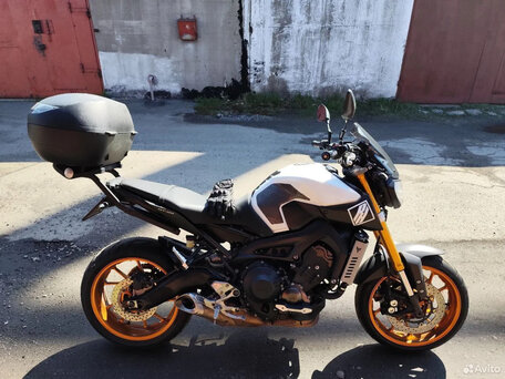 2014 Yamaha MT-09 (FZ-09), серый, 550000 рублей, вид 1