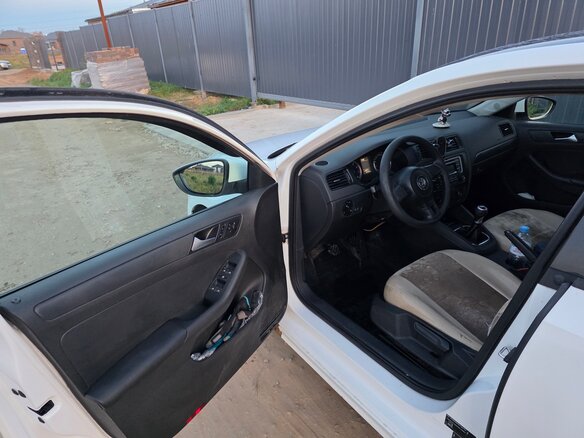 2014 Volkswagen Jetta VI Рестайлинг, белый - вид 5