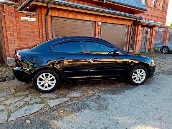 2007 Mazda 3 I (BK) Рестайлинг, чёрный, 675000 рублей - вид 10