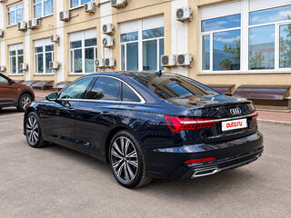 2020 Audi A6 40 TDI V (C8), синий, 3700000 рублей, вид 3