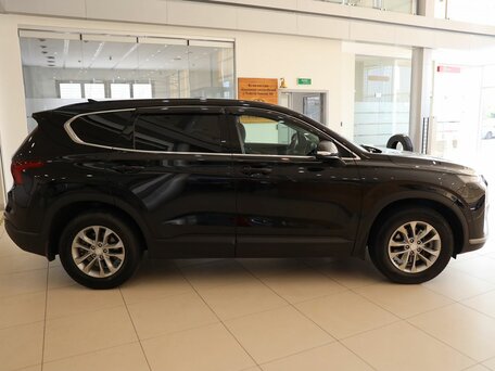 2021 Hyundai Santa Fe IV Рестайлинг, чёрный, 3200000 рублей, вид 4