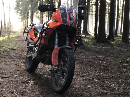 2004 KTM 950 Adventure, оранжевый, 600000 рублей, вид 2
