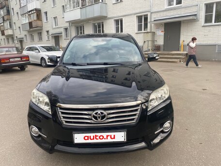2010 Toyota RAV4 III (XA30) Рестайлинг, чёрный, 1400000 рублей, вид 2