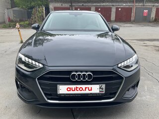 2021 Audi A4 35 TFSI V (B9) Рестайлинг, серый, 3950000 рублей, вид 1