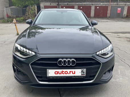2021 Audi A4 35 TFSI V (B9) Рестайлинг, серый, 3950000 рублей, вид 1
