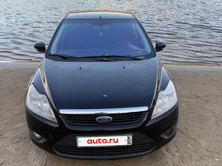 2008 Ford Focus II Рестайлинг, чёрный, 450000 рублей, вид 2