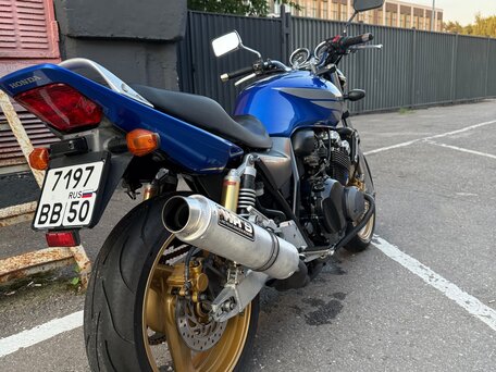 2004 Honda CB 400 Super Four, синий, 345000 рублей, вид 5
