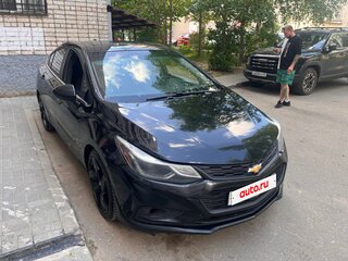 2018 Chevrolet Cruze II, чёрный, 850000 рублей, вид 3