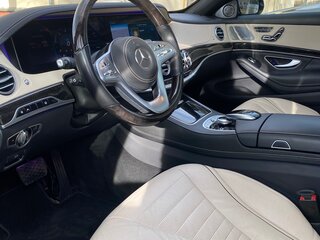 2017 Mercedes-Benz S-Класс 400 d Long VI (W222, C217) Рестайлинг, чёрный, 4300000 рублей, вид 5
