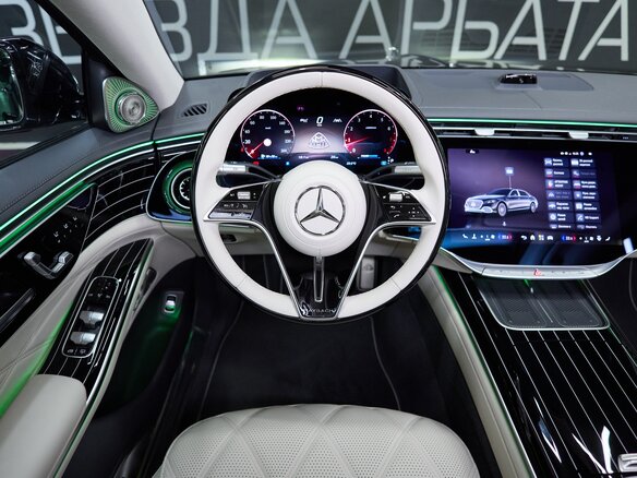 2026 Mercedes-Benz Maybach S-Класс 580 II (Z223) Рестайлинг, чёрный, 43900000 рублей - вид 24