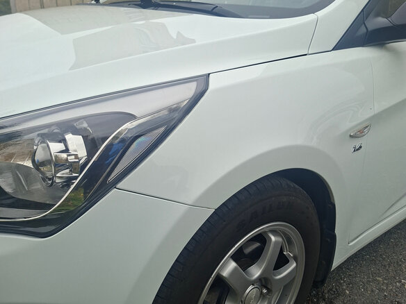 2015 Hyundai Solaris I Рестайлинг, белый - вид 15