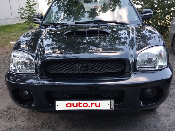 2012 Hyundai Santa Fe Classic Classic, чёрный, 1090000 рублей - вид 3