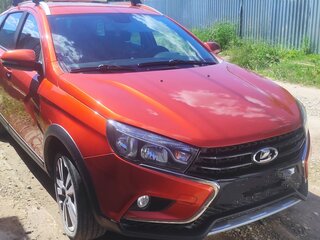 2018 Lada (ВАЗ) Vesta SW Cross I, оранжевый, 1000000 рублей, вид 2