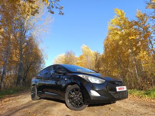2011 Hyundai Elantra V (MD), чёрный, 1100000 рублей, вид 3