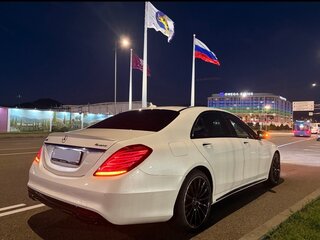 2015 Mercedes-Benz S-Класс 350 CDI BlueTEC Long 7G-TRONIC VI (W222, C217), белый, 3600000 рублей, вид 2