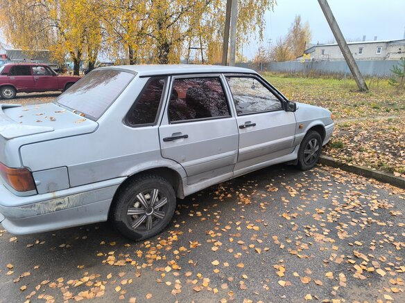 2004 Lada (ВАЗ) 2115, серебристый, 65000 рублей