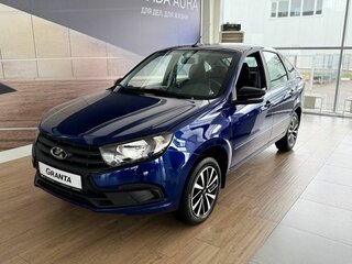 2026 Lada (ВАЗ) Granta I Рестайлинг, синий, 1378371 рублей, вид 3