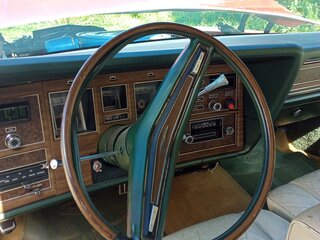1974 Lincoln Continental V, красный, 3800000 рублей, вид 5