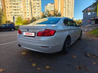 2016 BMW 5 серии 520d VI (F10/F11/F07) Рестайлинг, белый, 2500000 рублей, вид 5