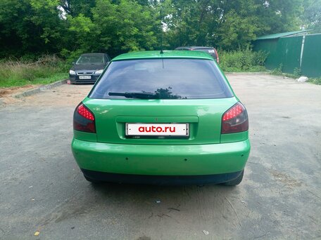 2002 Audi A3 I (8L) Рестайлинг, зелёный, 470000 рублей, вид 4