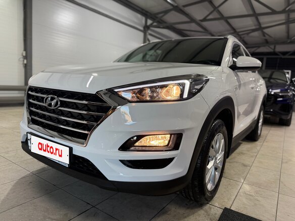 2020 Hyundai Tucson III Рестайлинг, белый, 2700000 рублей - вид 9