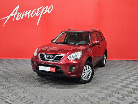 2014 Chery Tiggo (T11) I Рестайлинг (FL), красный